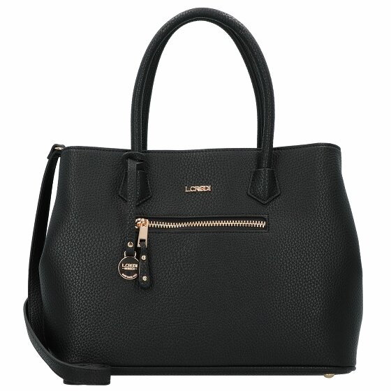 L.Credi Maxima Handbag 33 cm schwarz