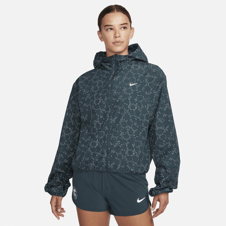 Damska kurtka do biegania Nike Dri-FIT - Czerń