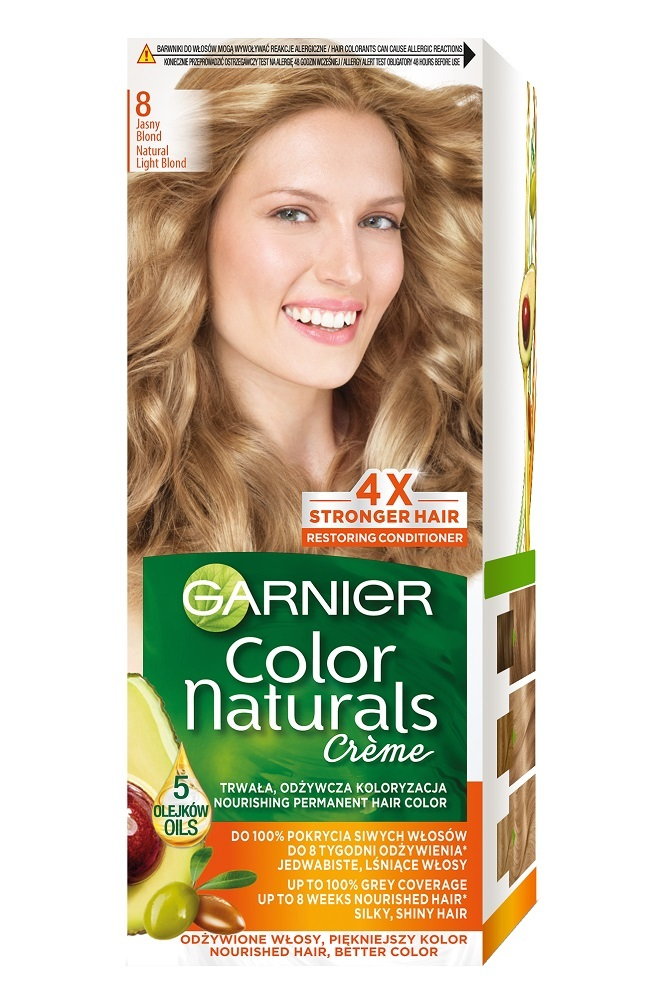 Garnier Color Naturals Farba do włosów N8