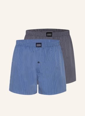 Jockey Bokserki Tkane Everyday Striped, 2 Szt. blau