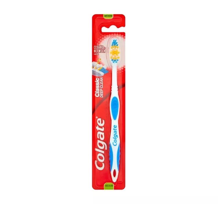 COLGATE CLASSIC DEEP CLEAN SZCZOTECZKA DO ZĘBÓW MEDIUM