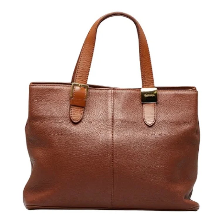 Pre-owned Leather totes Burberry Vintage