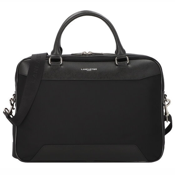 Lancaster Basic Metropole Torba biznesowa 39 cm przegroda na laptopa noir