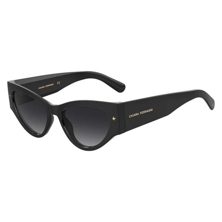 Czarne/Szare Okulary przeciwsłoneczne CF 7032/S Chiara Ferragni Collection