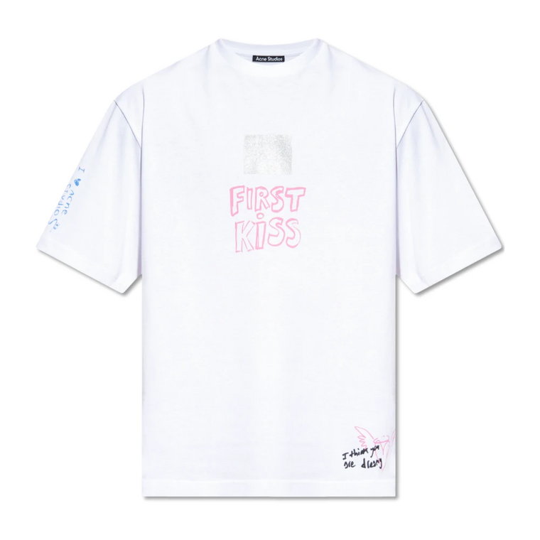 T-shirt z logo Acne Studios