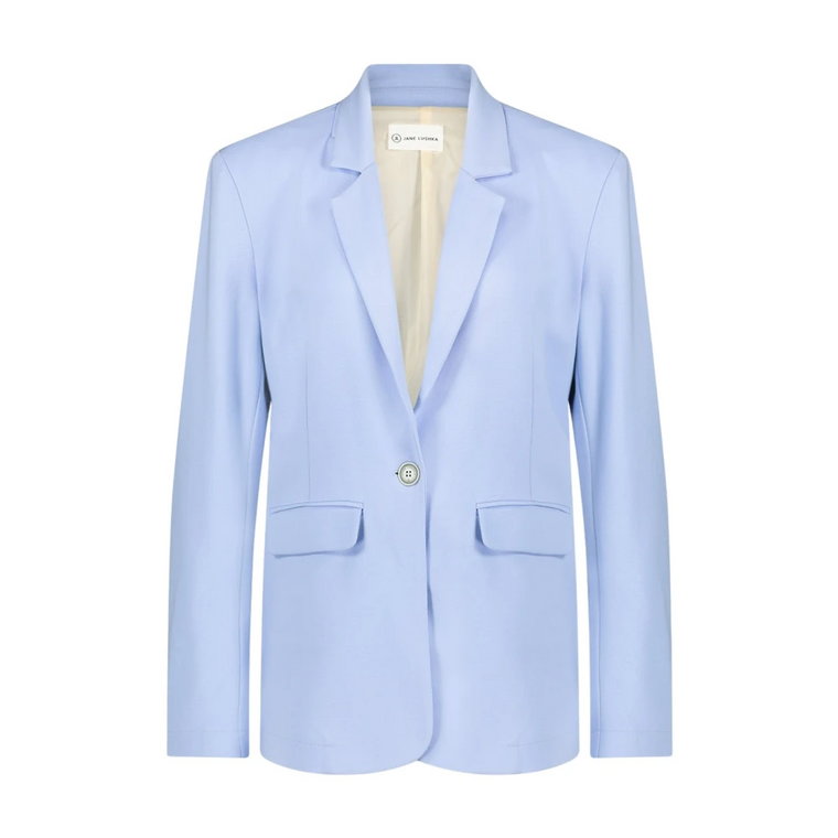 Lima Blazer Eco Viscose | Jasnoniebieski Jane Lushka