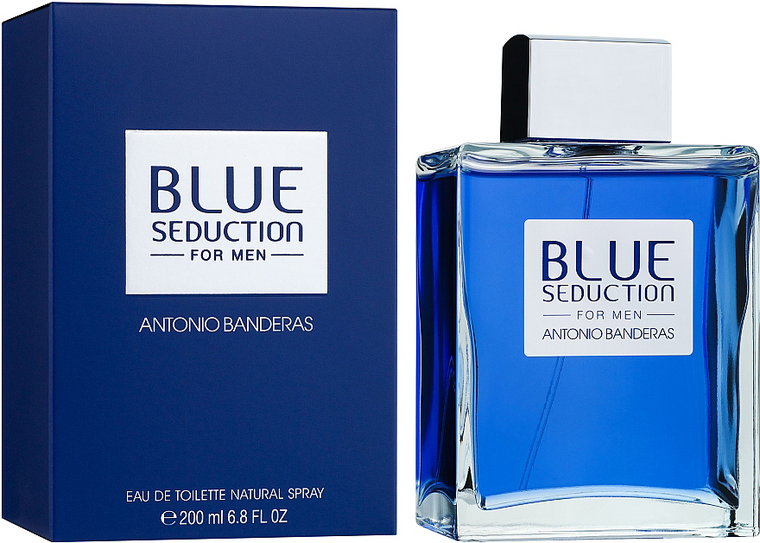 Woda toaletowa męska Antonio Banderas Blue Seduction EDT M 200 ml (8411061737835). Perfumy męskie