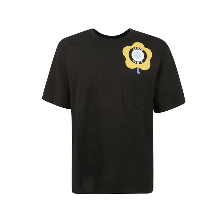 Klasyczny T-shirt z herbem dla mężczyzn Kenzo