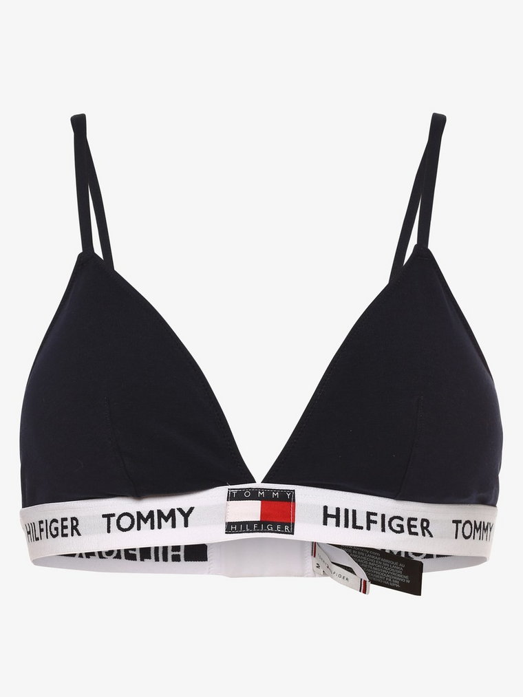 Tommy Hilfiger - Damski biustonosz triangel, niebieski