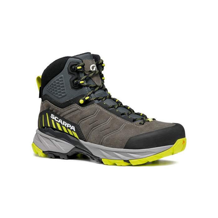 Męskie buty trekkingowe Scarpa RUSH TRK GTX titanium/lime - 41,5