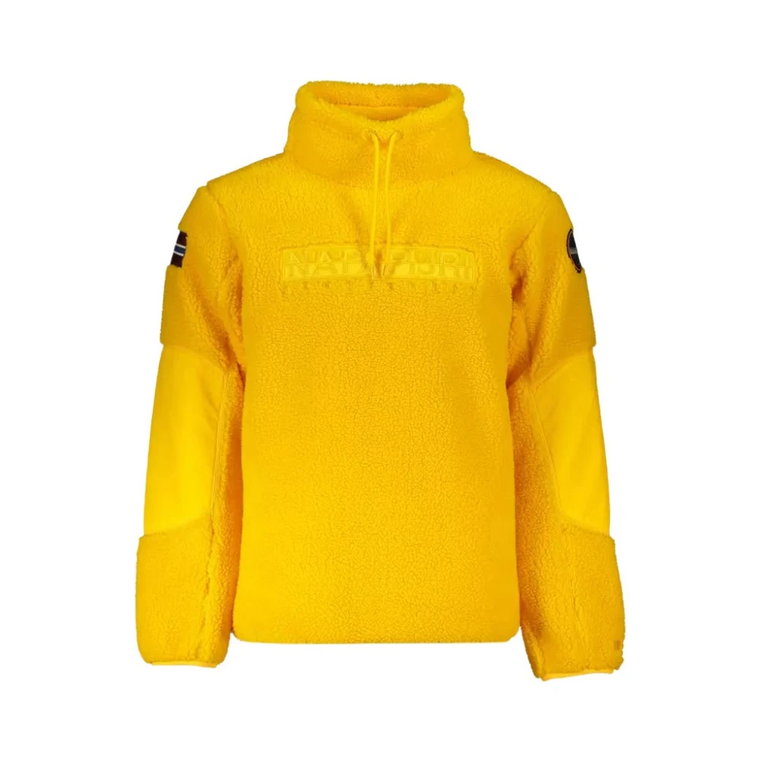 Żółty Sweter - Poliester Napapijri