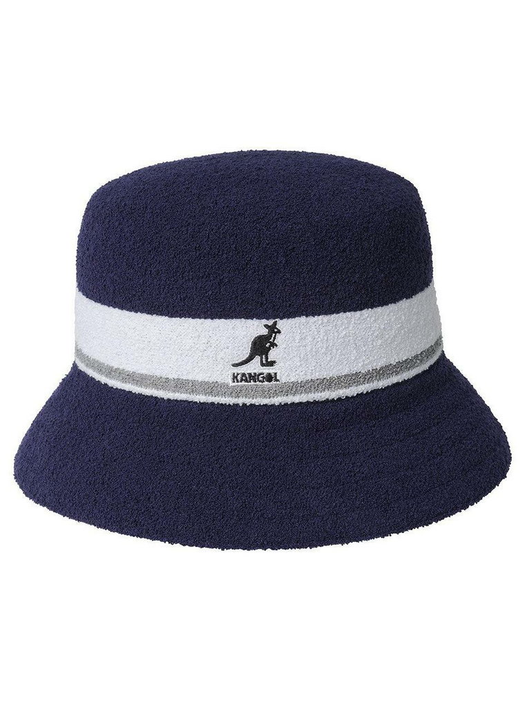 Kapelusz Bucket Hat Kangol Bermuda Stripe Ciemny Niebieski