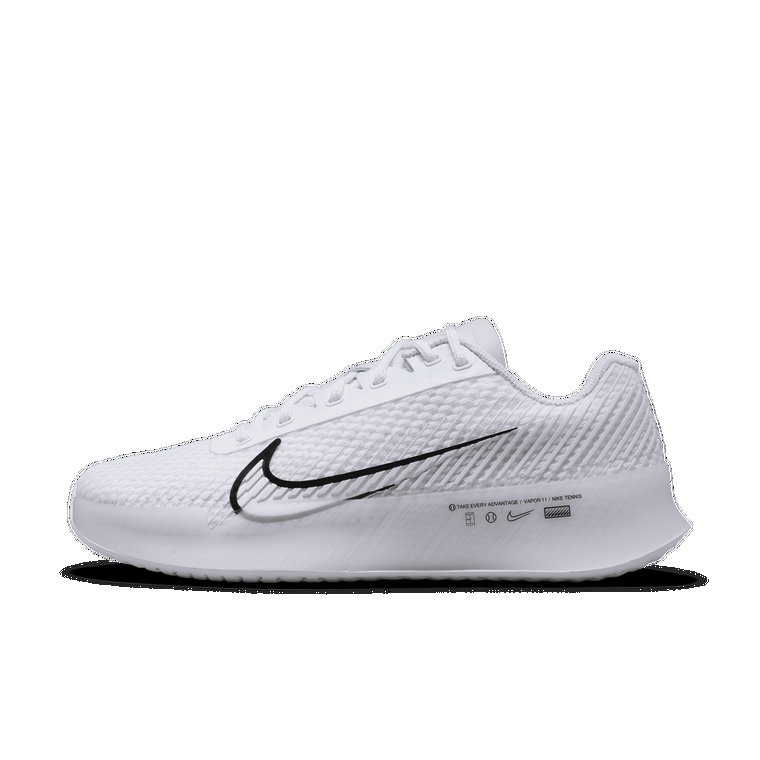 Damskie buty do tenisa na twarde korty NikeCourt Air Zoom Vapor 11 - Biel