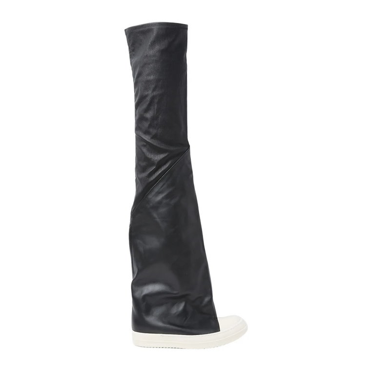 Buty sportowe z panelami skórzane Rick Owens