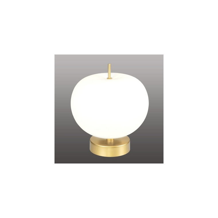 Ekskluzywna lampa LED stołowa złoto biał a - APPLE T kod: 5902249032659