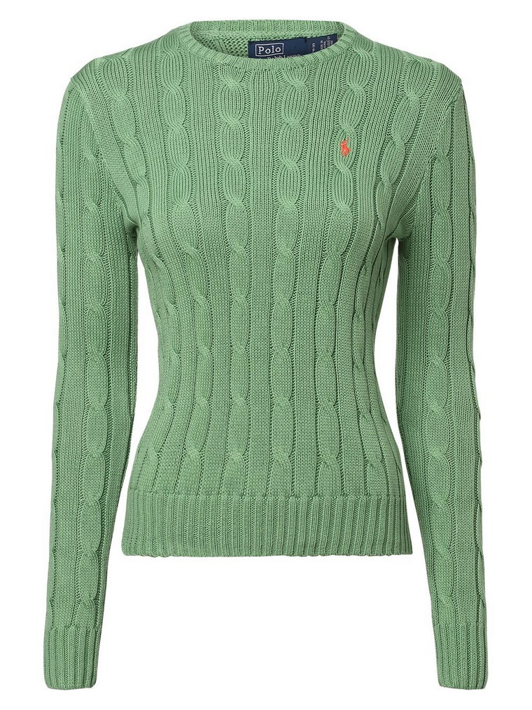 Polo Ralph Lauren - Sweter damski, zielony
