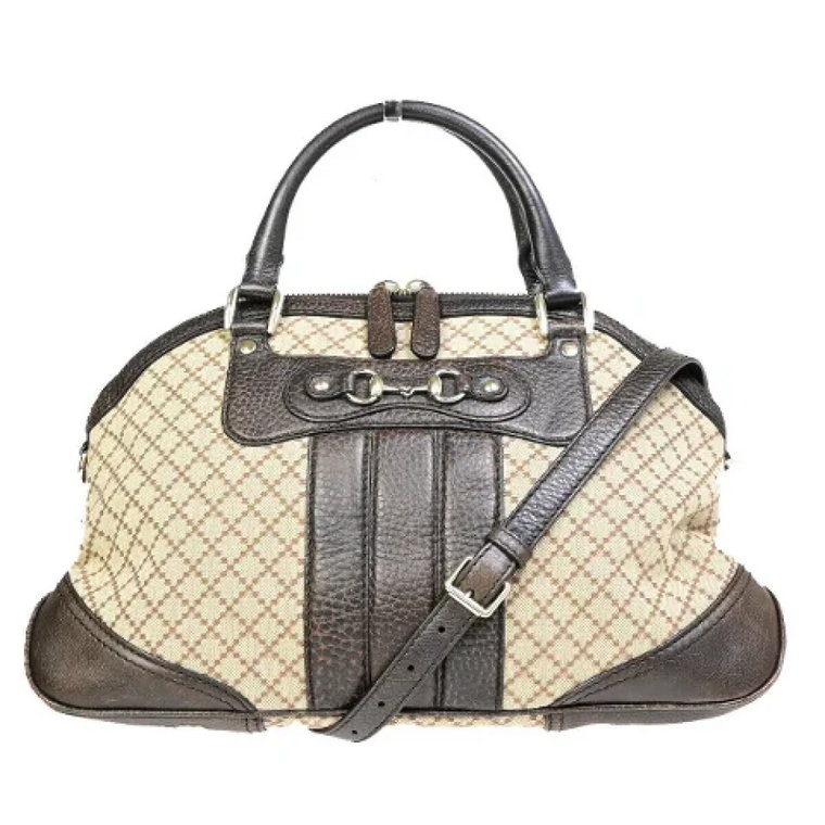 Pre-owned Canvas gucci-bags Gucci Vintage