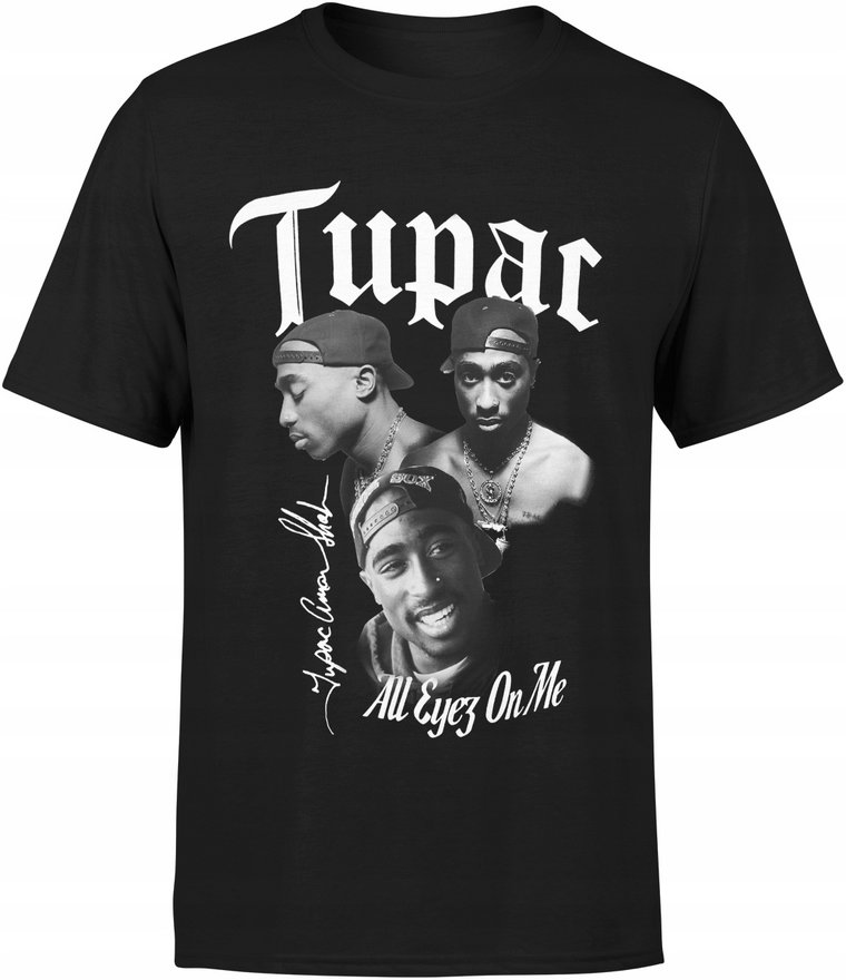 2PAC Koszulka Męska Tupac Hip Hop Rap T-shirt