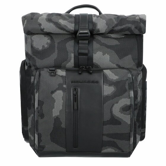 Piquadro Brief 2 Plecak 46 cm Komora na laptopa camouflage black