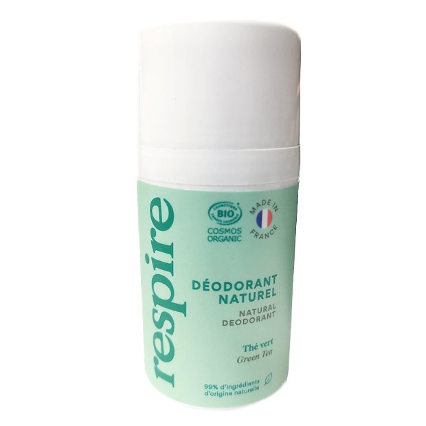 Respire, Dezodorant roll-on - w kulce Zielona herbata Vegański, 50ml