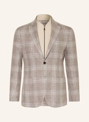 Corneliani Marynarka Slim Fit Z Odpinaną Podpinką beige