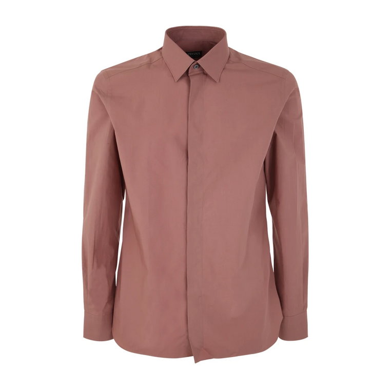 Trofeo Comfort Fitted Long Sleeves Shirt Z Zegna