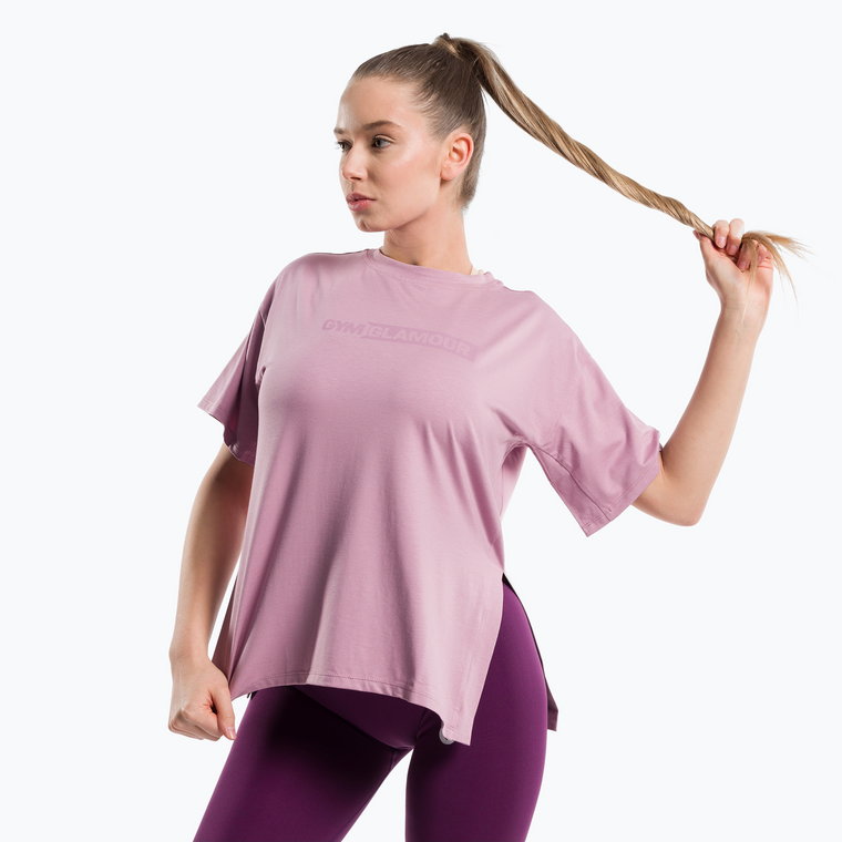 Koszulka treningowa damska Gym Glamour Glamour pink