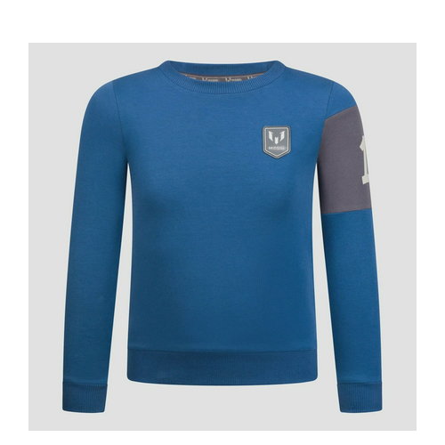 Bluza bez kaptura chłopięca Messi S49420-2 86-92 cm Niebieska (8720815175480). Bluzy chłopięce bez kaptura