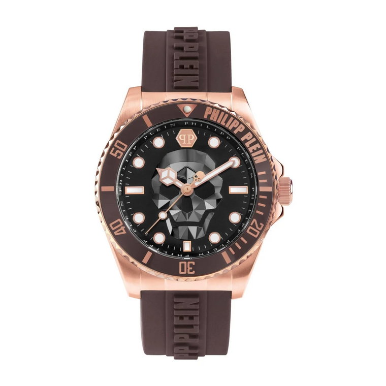 Nowoczesny Męski Zegarek Nurkowy Kull 44mm Philipp Plein