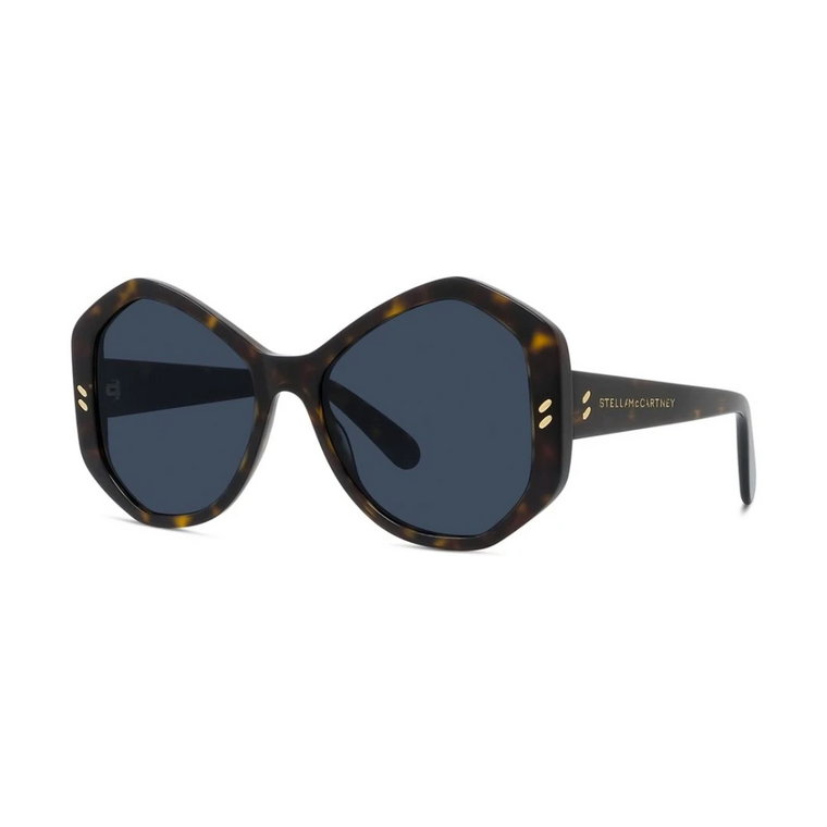 Ciemny Havana/Dym Sc40056I Okulary przeciwsłoneczne Stella McCartney