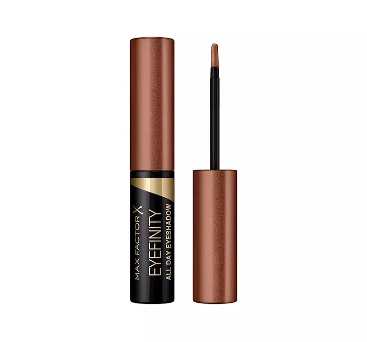 MAX FACTOR EYEFINITY ALL DAY EYESHADOW CIEŃ DO POWIEK W PŁYNIE 04 TEASING BRONZE 2ML