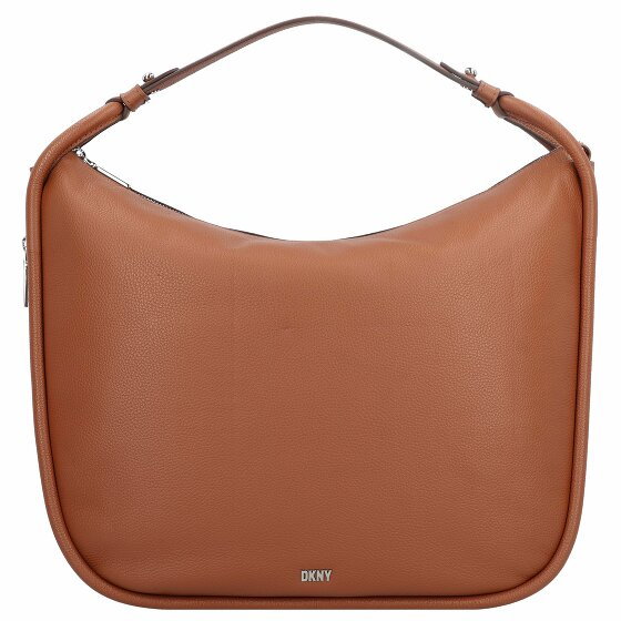 DKNY Torba na ramię skórzana 27,5 cm caramel