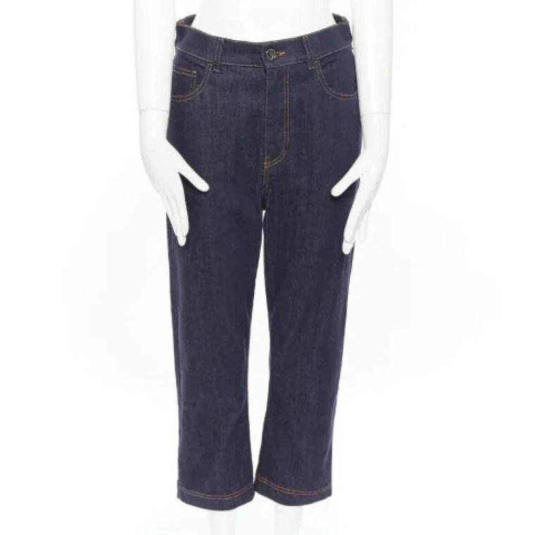 Pre-owned Cotton jeans Fendi Vintage
