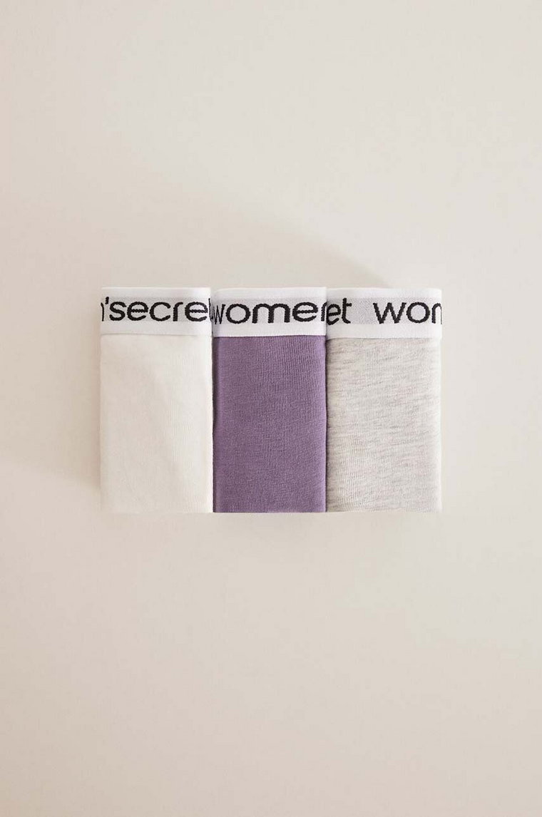women'secret figi 3-pack z bawełny 4937482