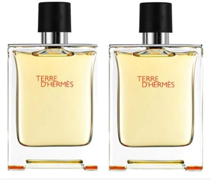 Zestaw męski Woda toaletowa Hermes Terre D'hermes 2x50 ml (3346130010647). Perfumy męskie