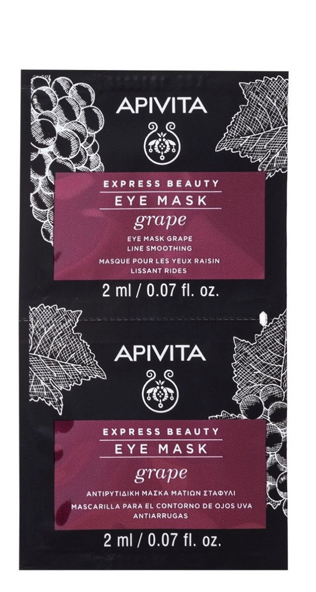 Apivita Express Beauty Winogrono - wygładzająca maseczka pod oczy 2x2ml