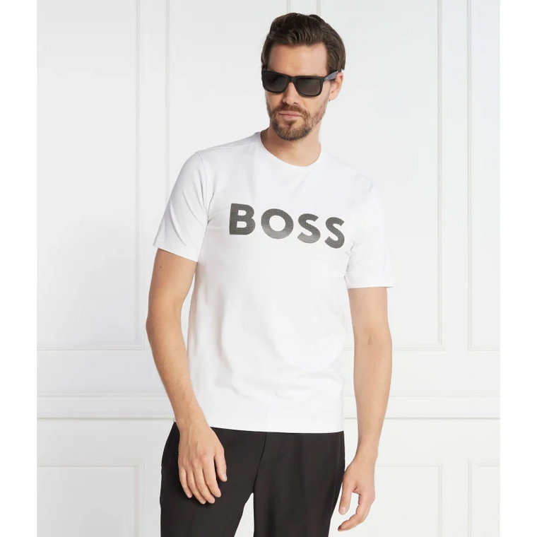 BOSS GREEN T-shirt Tee 8 | Slim Fit | stretch