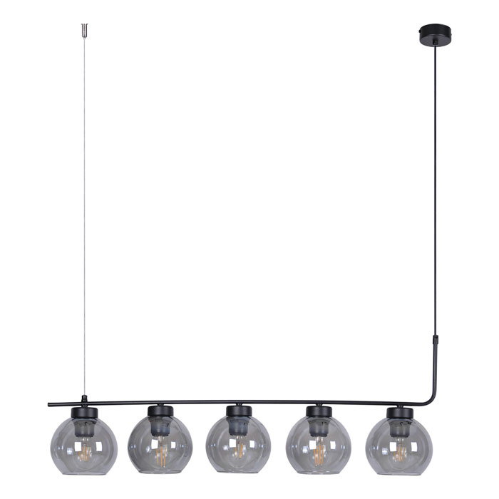 Industrialna duża lampa wisząca nad stół - S809-Haga