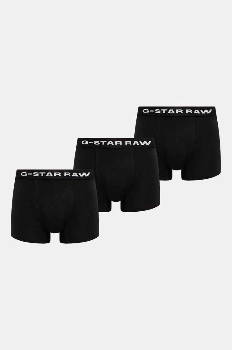 G-Star Raw bokserki 3-pack męskie kolor czarny D23771-D516