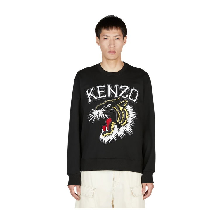 Bawełniany Tiger Sweatshirt Kenzo