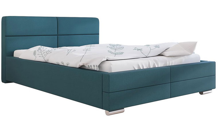 Pojedyncze łóżko z pojemnikiem 90x200 Oliban 3X - 36 kolorów