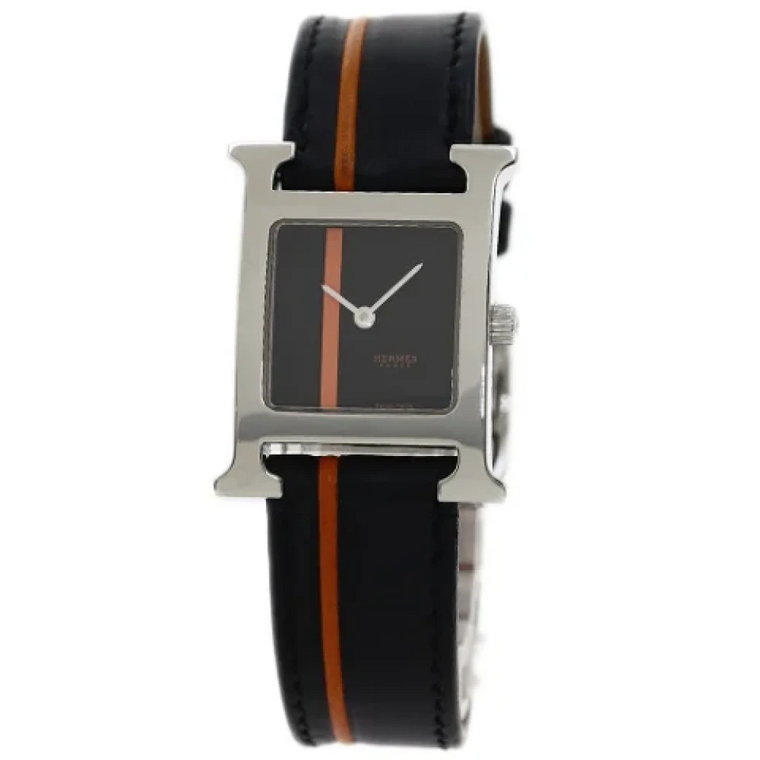 Pre-owned Leather watches Hermès Vintage