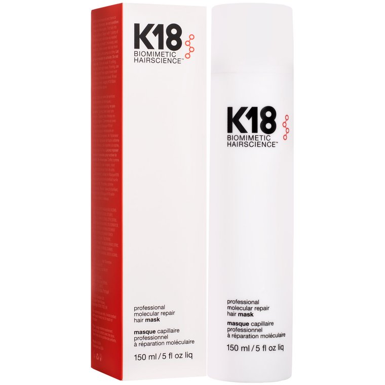 K18, Molecular Repair Hair Mask, Molekularna maska do włosów zniszczonych, 150 ml