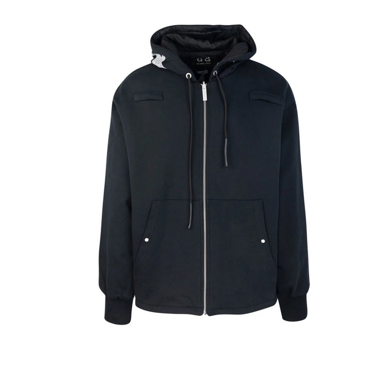 Reversible Hooded Coat Black 44 Label Group