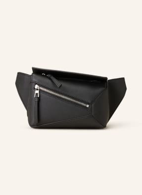 Loewe Torebka Puzzle Edge Mini schwarz