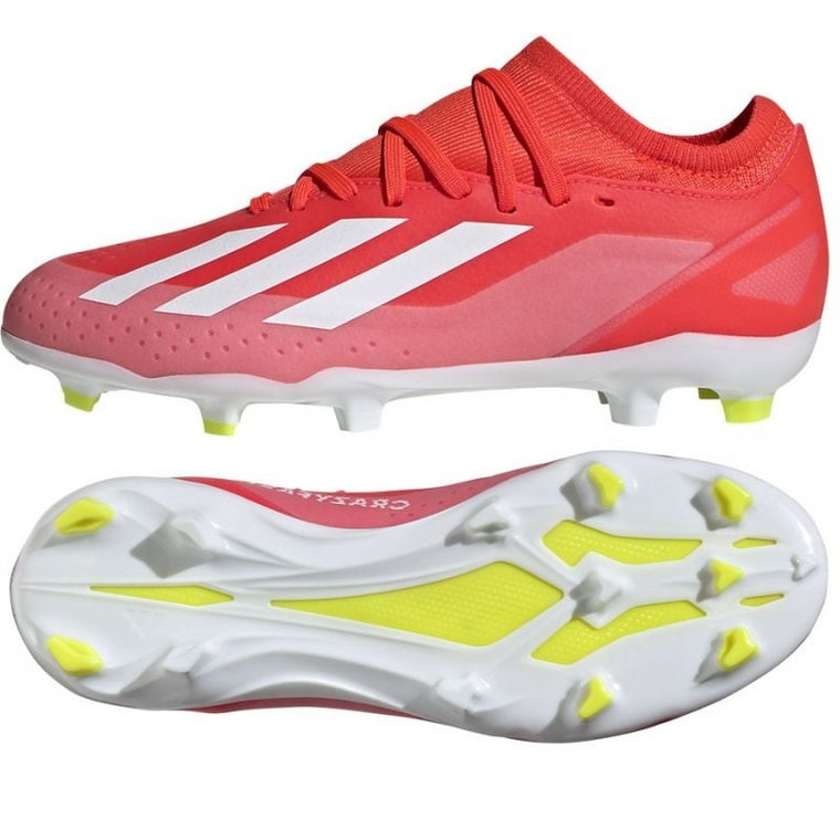 Buty piłkarskie adidas X Crazyfast League Fg Jr IF0693 czerwone