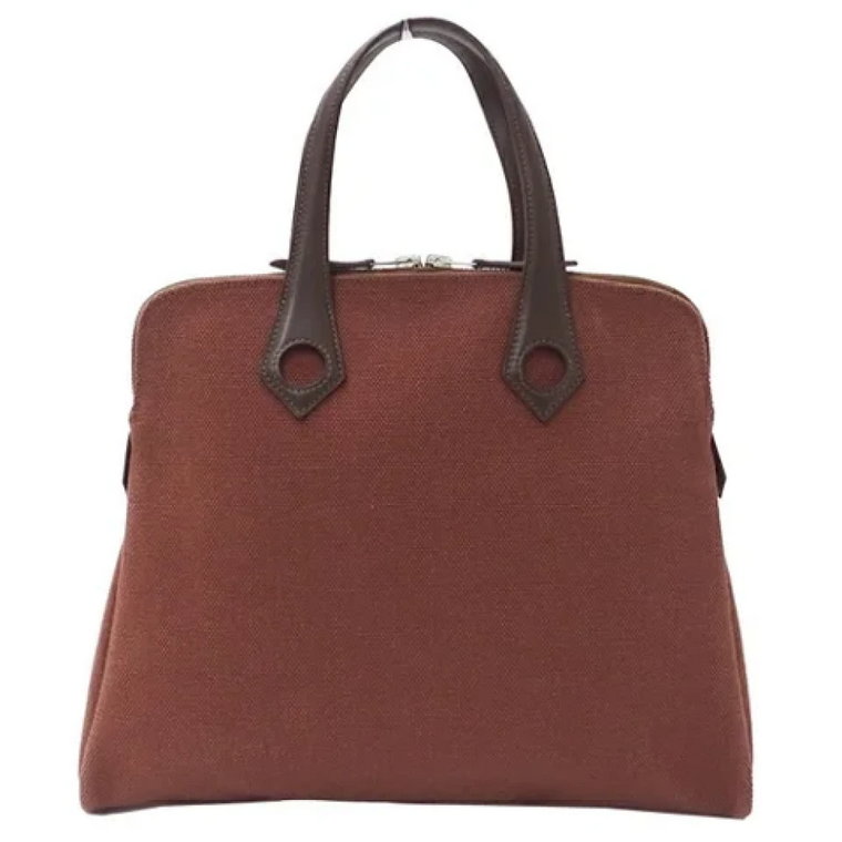 Pre-owned Canvas handbags Hermès Vintage