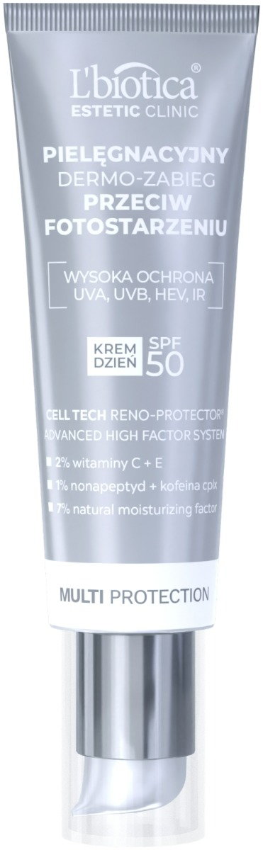 L'Biotica Estetic Clinic Multiprotection Treatment - Pielęgnacyjny dermo-zabieg SPF50 35ml