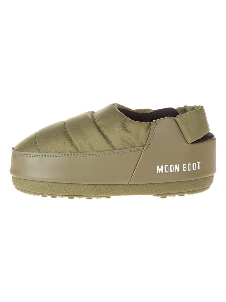 Moon Boot Kapcie "Sandal Band" w kolorze khaki