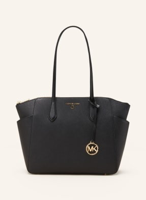 Michael Kors Torba Shopper Marilyn Ze Skóry Saffiano schwarz